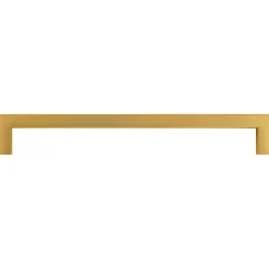 Poignées d armoire 5 pcs doré 224 mm acier inoxydable