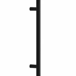 Poignées d armoire 10 pcs noir 160 mm acier inoxydable