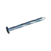 Pointe torsadée acier zingué Diall ø3,4 x 80mm - 300 grammes