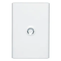 Porte blanche pour coffret 2 rangées Legrand DRIVIA