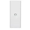 Porte blanche pour coffret 4 rangées Legrand DRIVIA