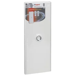 Porte blanche pour coffret 4 rangées Legrand DRIVIA