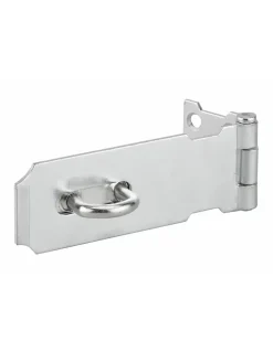 Porte cadenas pour fermeture de coffre et porte, 100mm, acier, zingué - THIRARD