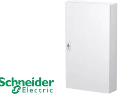 Porte opaque pour coffret 4 rangées Schneider PrismaSet XS