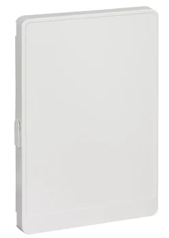 Porte pour coffret 2 rangées Schneider Electric Resi9 blanc