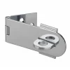 Porte-cadenas à recouvrement, laiton chromé, fermeture de coffres et portes - THIRARD