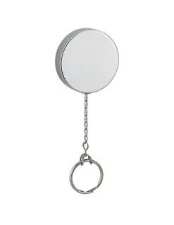 Porte-clé enrouleur à câble rétracteur, 600mm, nickelé - THIRARD