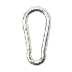 Porte-mousqueton type pompier Diall 8 cm