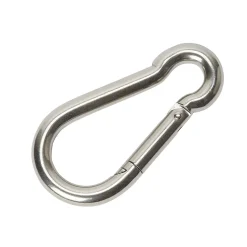 Porte-mousqueton type pompier Diall 10 cm 150 kg