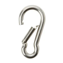 Porte-mousqueton type pompier Diall 10 cm 150 kg