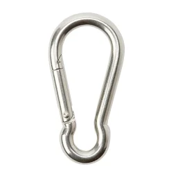 Porte-mousqueton type pompier Diall 10 cm 150 kg
