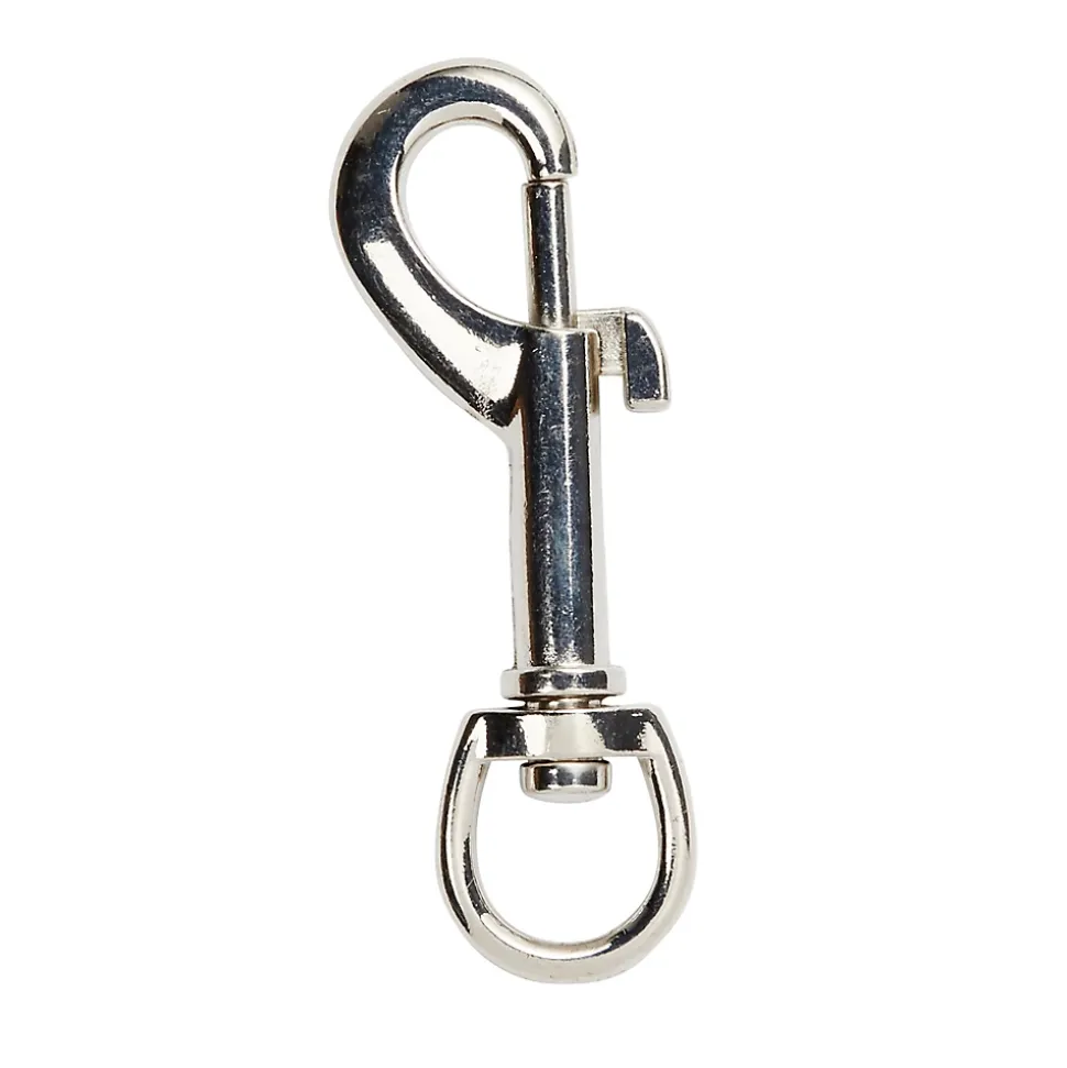 Porte-mousqueton type pompe Diall 7.6 cm