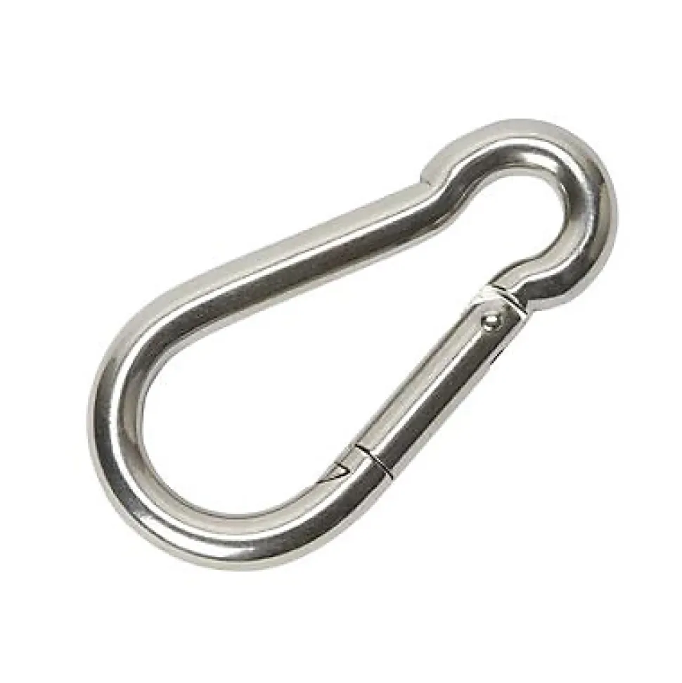 Porte-mousqueton type pompier DIALL 5 cm