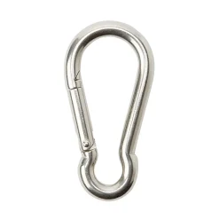 Porte-mousqueton type pompier Diall 10 cm 300 kg