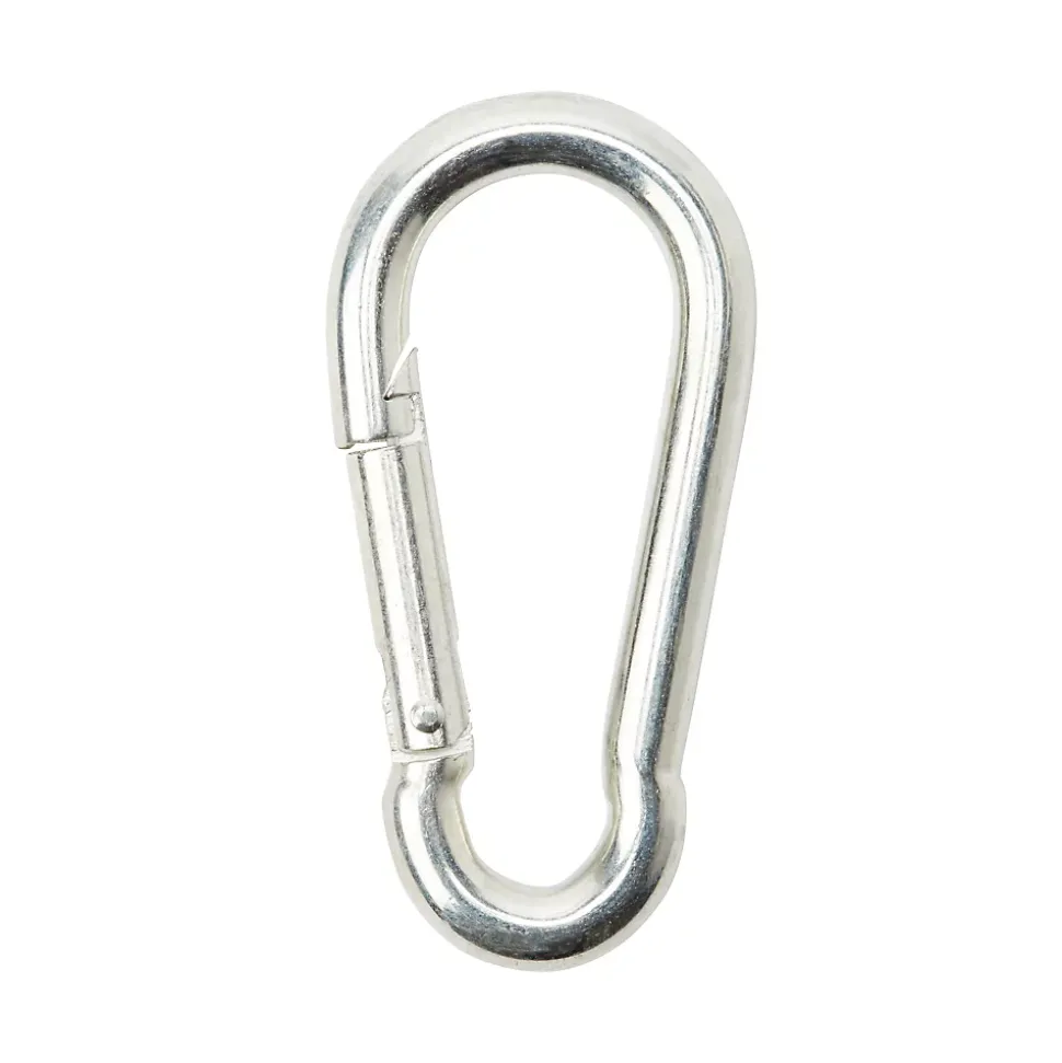 Porte-mousqueton type pompier Diall 6 cm