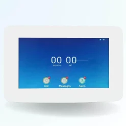 Portier interphone vidéo neo 2 fils - 1 appartement - 2 écrans tactiles connectés 7