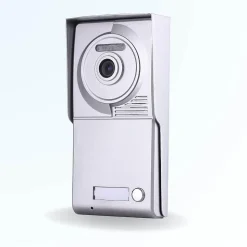 Portier interphone vidéo neo 2 fils - 1 appartement - 1 écran noir