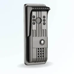 Portier interphone vidéo pili 4 fils - 2 écrans noirs 7" - avec mémoire photos