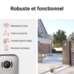 Portier visiophone Legrand Easy kit Plus écran 7