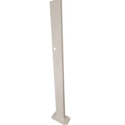 Poteau de fixation robuste pour installation de 1 à 2 bornes Wallbox 7kW