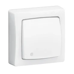Poussoir avec voyant ASL Legrand complet blanc