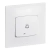 Poussoir lumineux carillon Legrand Neptune