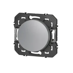 Poussoir simple Legrand Dooxie aluminium
