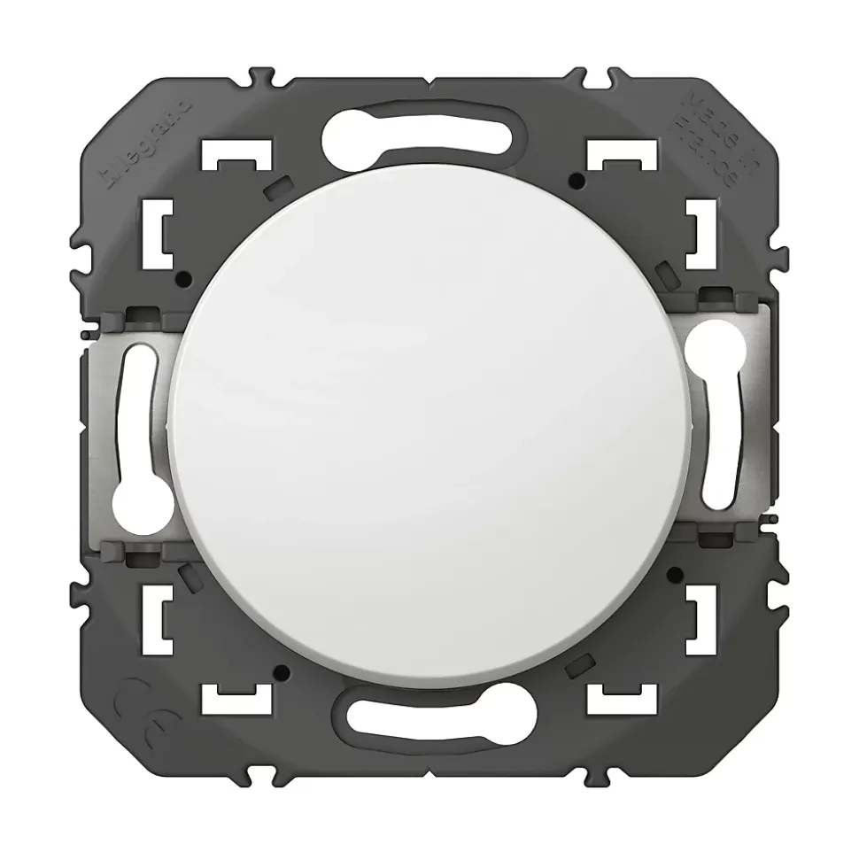 Poussoir simple Legrand Dooxie blanc