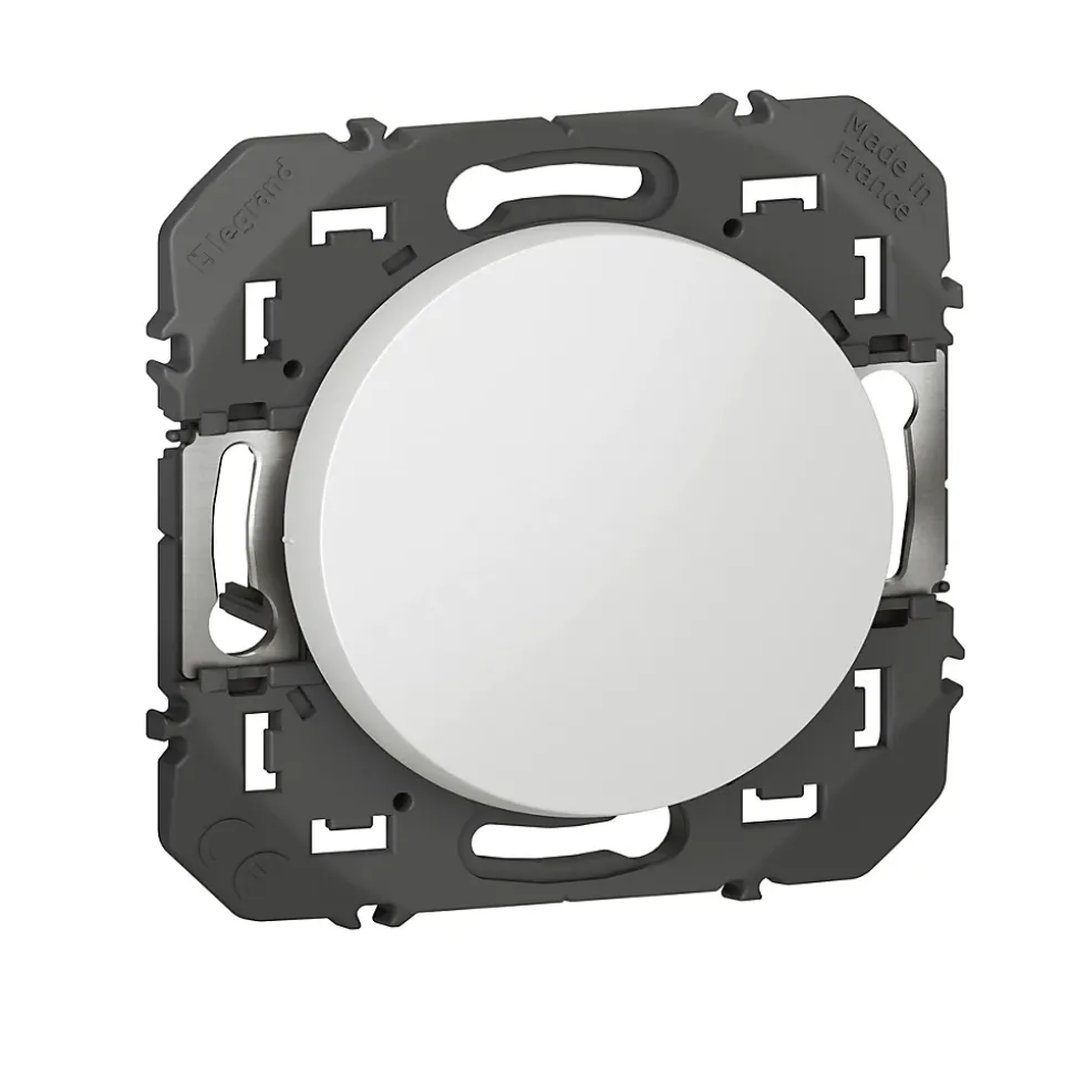 Poussoir simple Legrand Dooxie blanc