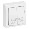 Poussoir volet roulant ASL Legrand blanc