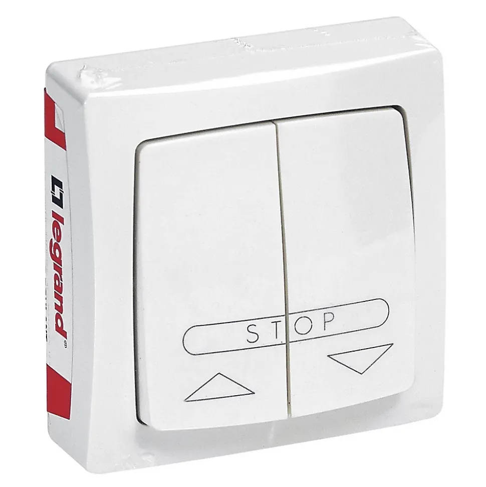 Poussoir volet roulant ASL Legrand blanc