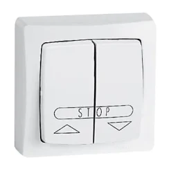 Poussoir volet roulant ASL Legrand blanc