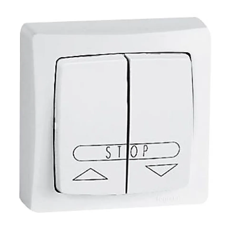 Poussoir volet roulant ASL Legrand blanc