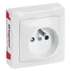 Prise 2 pôles+terre ASL Legrand blanc