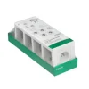 Prise avec terre complète Schneider Electric Asfora blanc, lot de 5