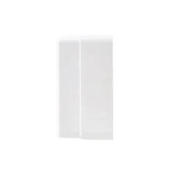 Prise avec terre monobloc en saillie blanc complet