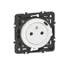 Prise Céliane + 1 prise USB-C Legrand bloc blanc