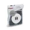 Prise céliane double USB Legrand blanc