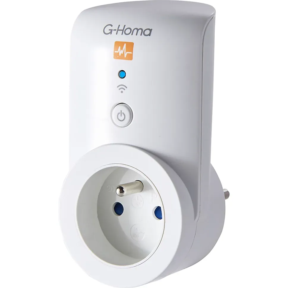Prise connectée avec contrôle du coût et de la consommation électrique G-Homa