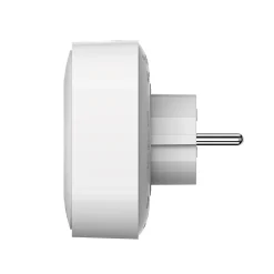 Prise connectée et répéteur Schneider Electric Wiser blanc