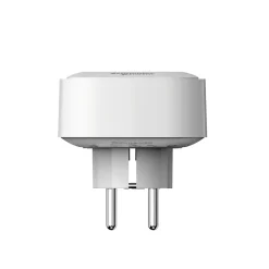 Prise connectée et répéteur Schneider Electric Wiser blanc