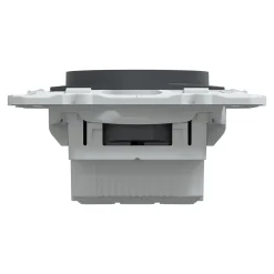 Prise de courant 2 pôles + terre affleurante 16A Schneider Electric Ovalis anthracite