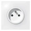 Prise de courant avec terre Legrand Neptune 0 913 30 couleur blanc 16 A 250 V