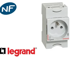 Prise de courant modulaire 2P+T 16A Legrand