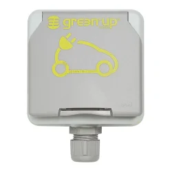 Prise de courant étanche Legrand Green'up pour véhicule électrique + patère de sécurité