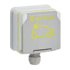 Prise de courant étanche Legrand Green'up pour véhicule électrique + patère de sécurité