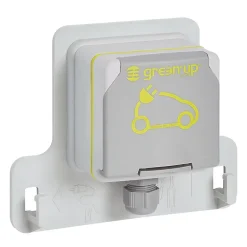 Prise de courant étanche Legrand Green'up pour véhicule électrique + patère de sécurité