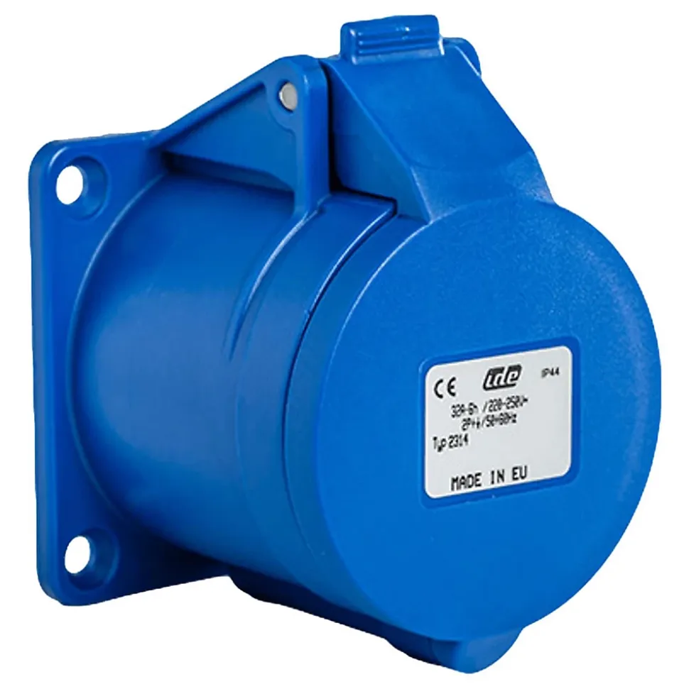 Prise Femelle Droite 32a 2p+t 220v - étanche Ip44 - Ide