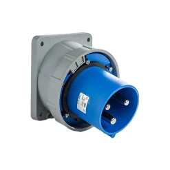 Prise Male à Encastrer 125a Monophasé 2p+t - étanche Ip67 - Ide