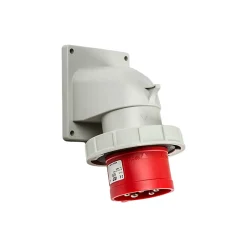 Prise Male à Encastrer Tétrapolaire 32a 3p+n+t 380v - 5 Broches - étanche Ip67 - Ide